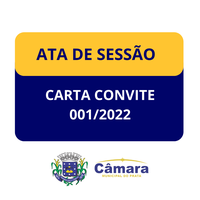 ATA SESSÃO ABERTURA PROPOSTAS - CARTA CONVITE 001/2022