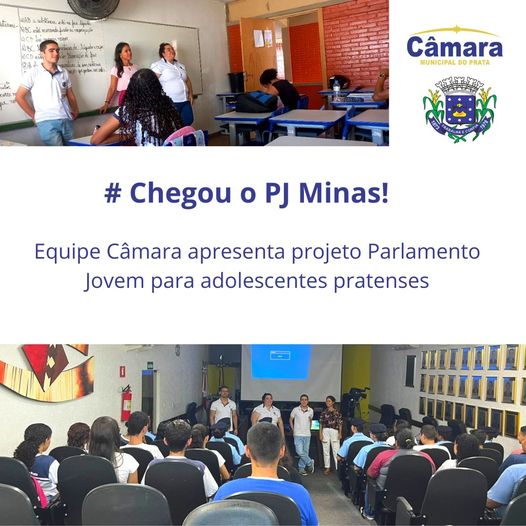 Câmara apresenta projeto Parlamento Jovem para adolescentes pratenses