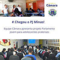 Câmara apresenta projeto Parlamento Jovem para adolescentes pratenses