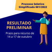 Câmara divulga resultado preliminar do Processo Seletivo Simplificado 001/2022