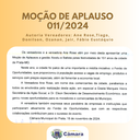 Vereadores aprovam moção de aplauso que parabeniza prefeito municipal pelas festividades de 151 anos do Prata